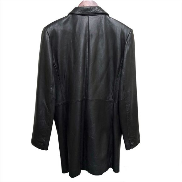 Kenneth Cole Reaction Leather Jacket Size Large - Picture 4 of 12